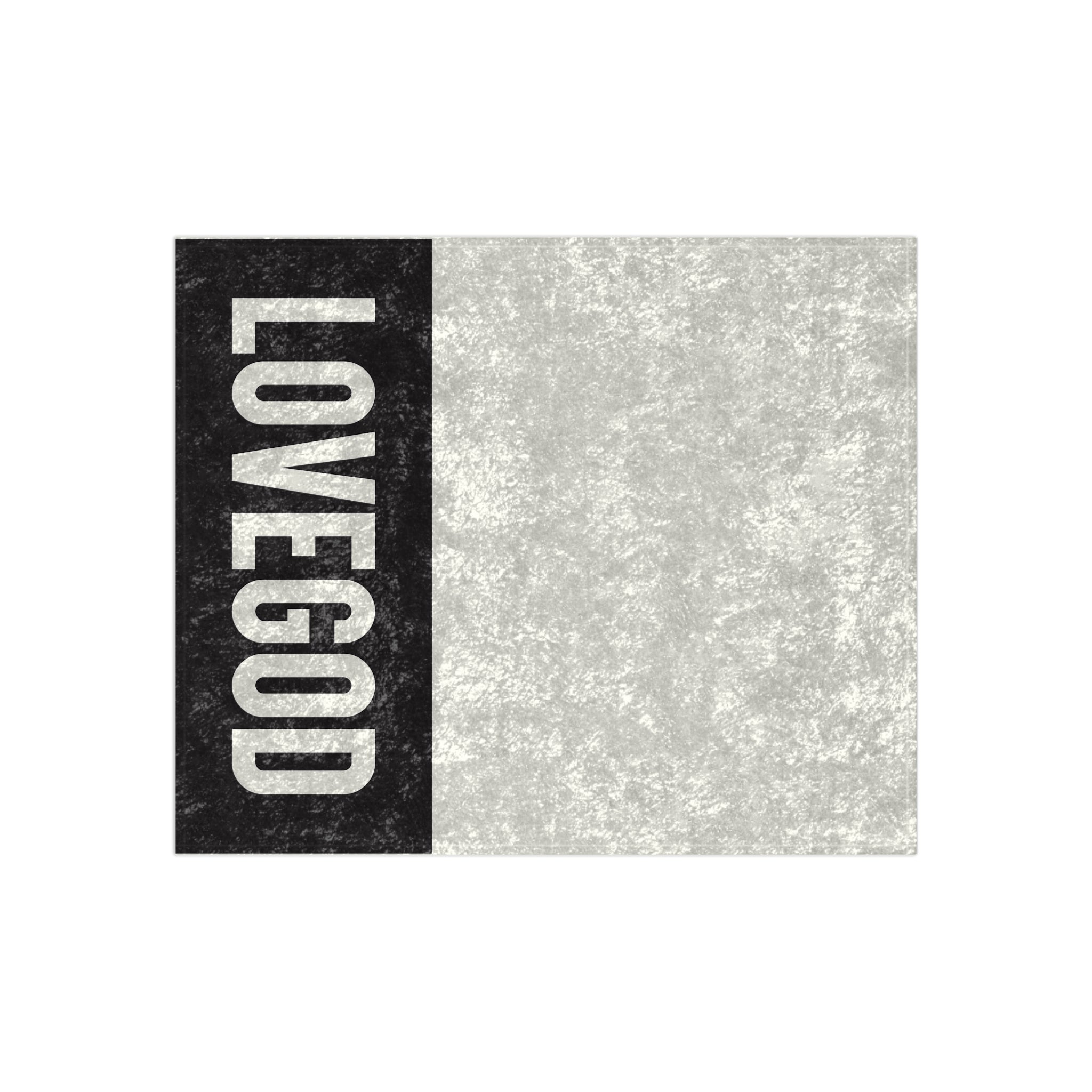 LOVEGOD Crushed Velvet Blanket