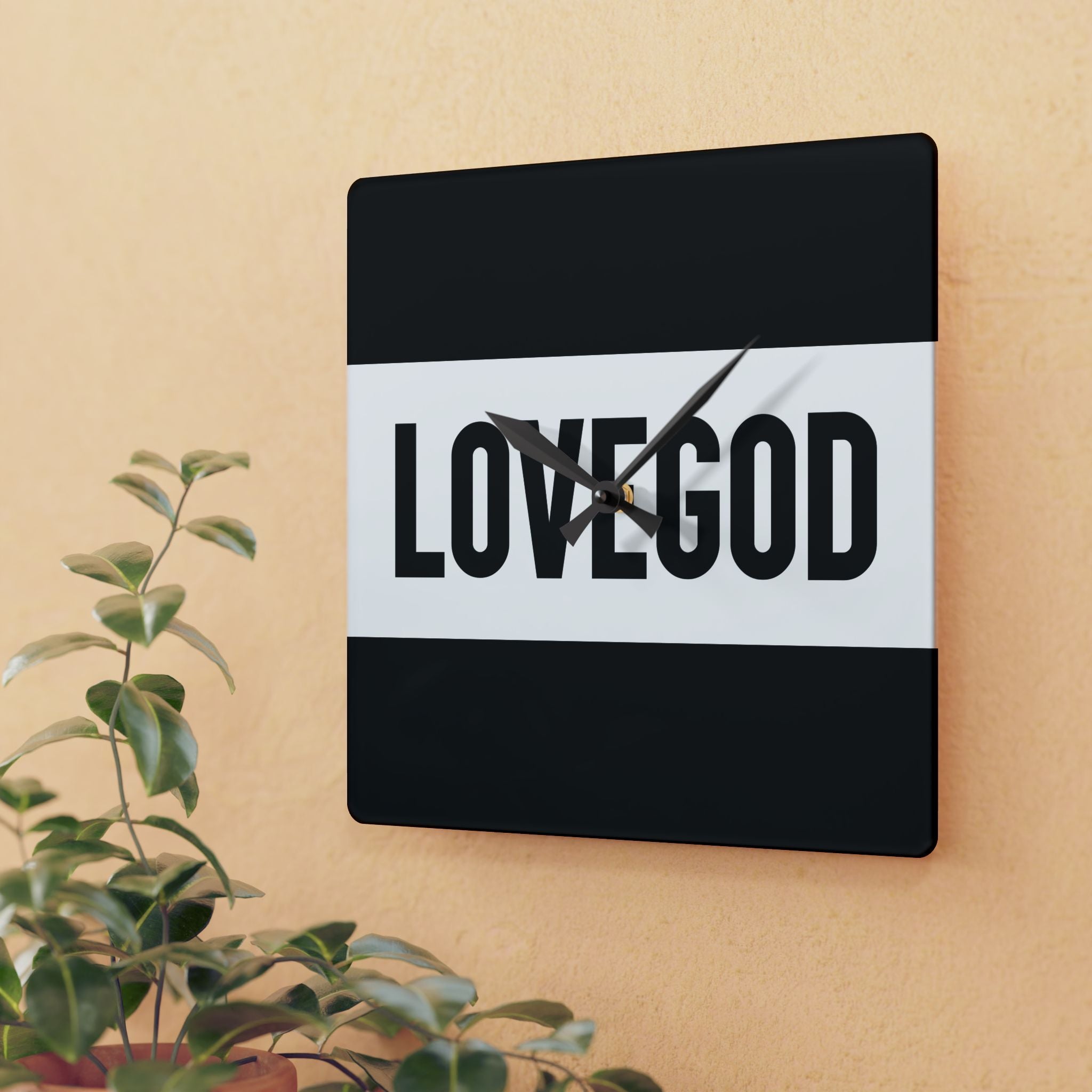 LOVEGOD Limited Edition Acrylic Wall Clock