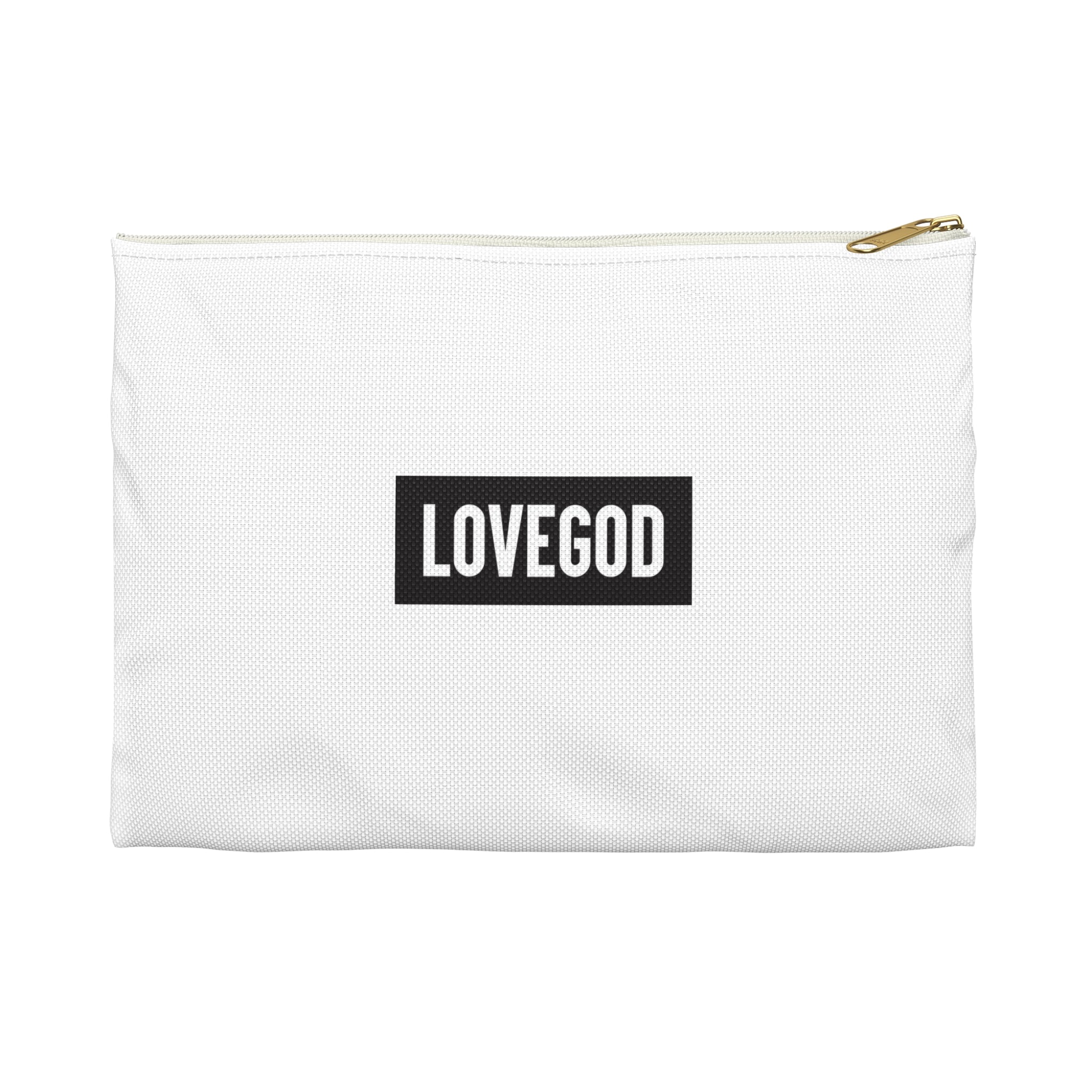 LOVEGOD Travel Accessory Pouch - White